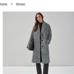 Joe Fresh Monochrome Trench Coat